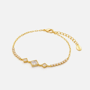 ‎ اسوارة نسائية جذابة باللون الذهبي