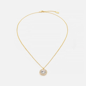 ‎ سلسال نسائي بتصميم كلاسيك بلون ذهبي