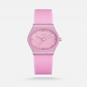 ساعة أطفال من ماركة زايروس بلون وردي
