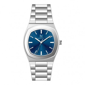 ساعة رجالي لويس ريفالLR25173فضي ميناء ازرق