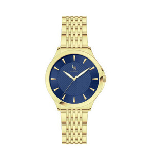 ساعة رجالي لويس ريفال 21024 ذهبي ميناء ازرق