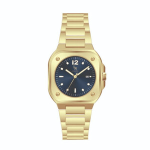 ساعة رجالي لويس ريفال LR21017 ذهبي ميناء كحلي