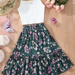 طقم فستان بناتي