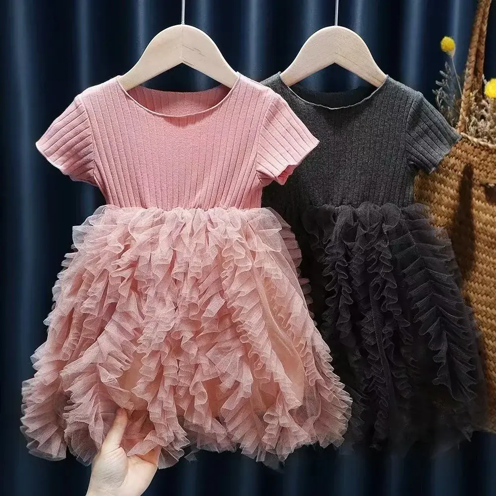 فستان دانتيل بناتي  من عمر 1 إلى 5 سنوات